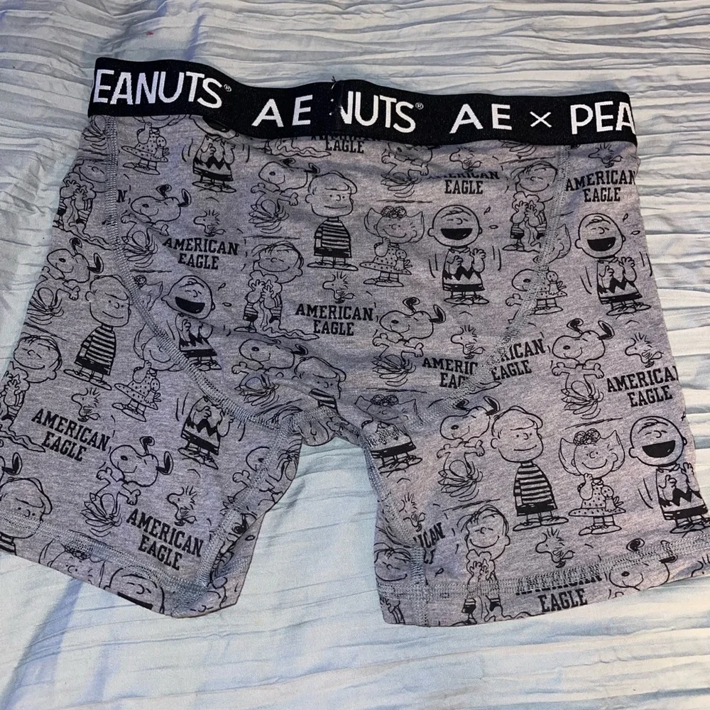 American Eagle 🦅 x PENUTS boxer briefs NEW never used. - Picture 2 of 5